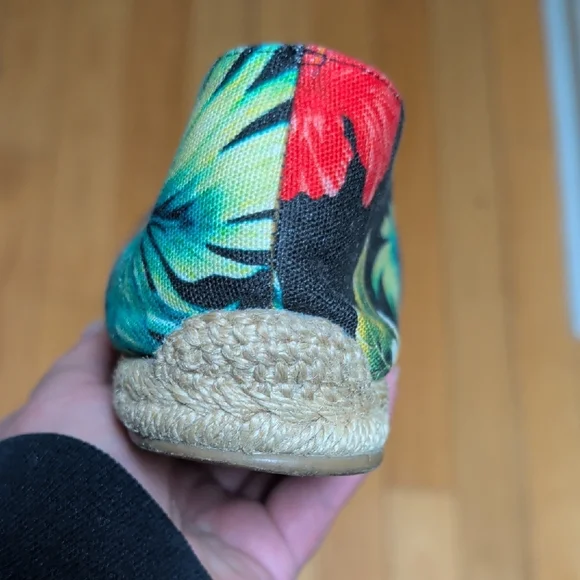Christian Louboutin Multicolor Floral Espadrilles - Picture 10 of 12